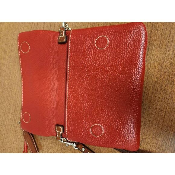 Dooney & Bourke Pebble Grain Foldover Zip Crossbody - Picture 8 of 13